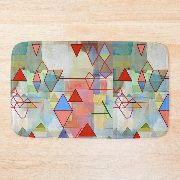 Item preview, Floating Triangles  designed and sold by ViaARTfactory.