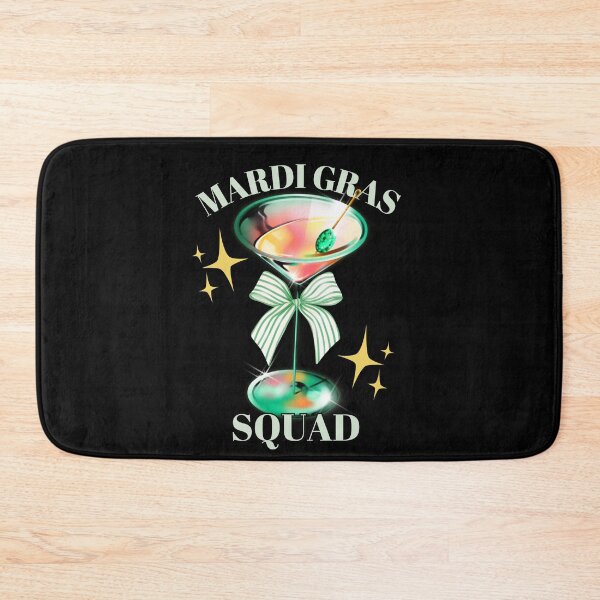 Item preview, Mardi Gras Squad Martini Coquette Drinking Cocktails Vintage designed and sold by SunfullyYours.