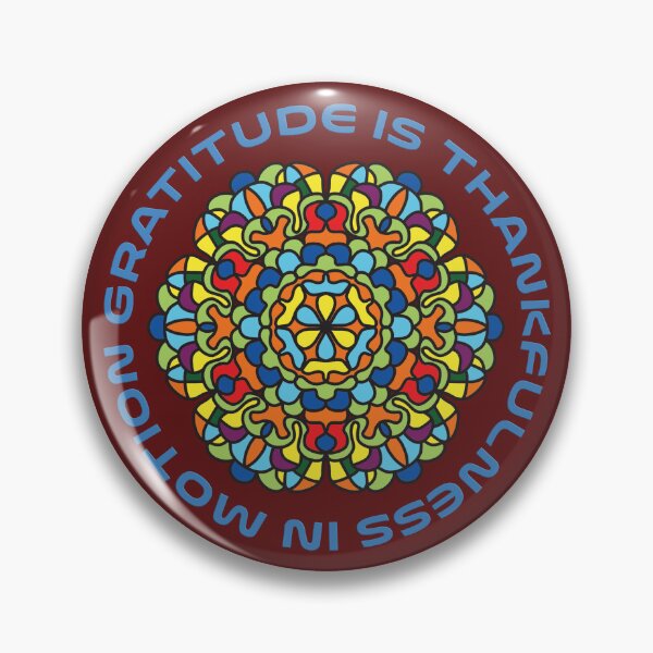 Item preview, Gratitude In Motion Mandala designed and sold by FlyfolkDesign.