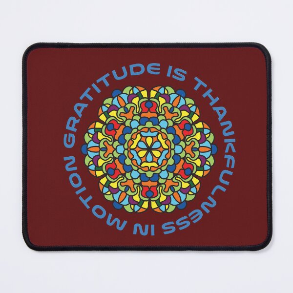 Item preview, Gratitude In Motion Mandala designed and sold by FlyfolkDesign.
