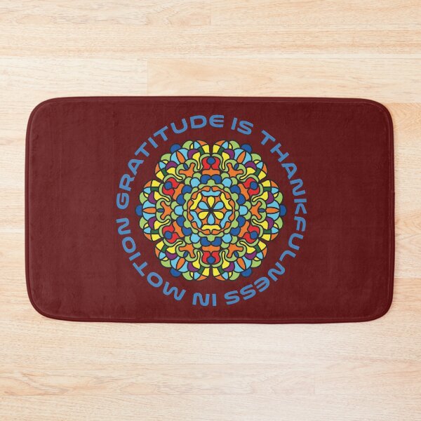 Item preview, Gratitude In Motion Mandala designed and sold by FlyfolkDesign.