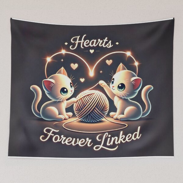Item preview, Kitten Hearts Linked designed and sold by icyani2024.