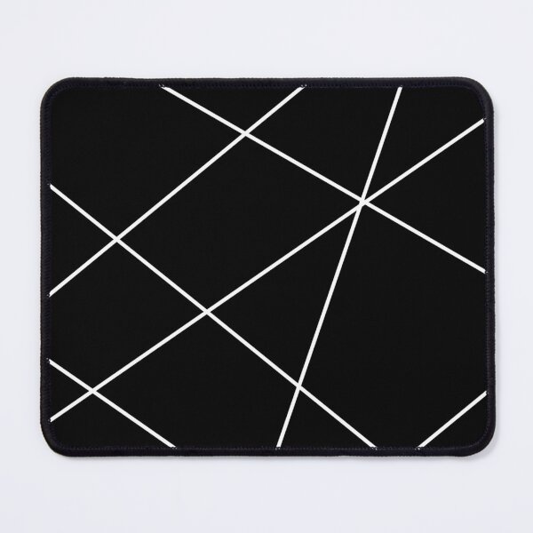 Item preview, Geometric Abstract Design - Black White designed and sold by Cartoon Basketball.