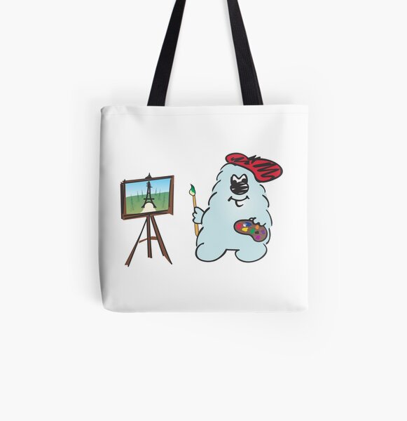 Budding Artist All Over Print Tote Bag