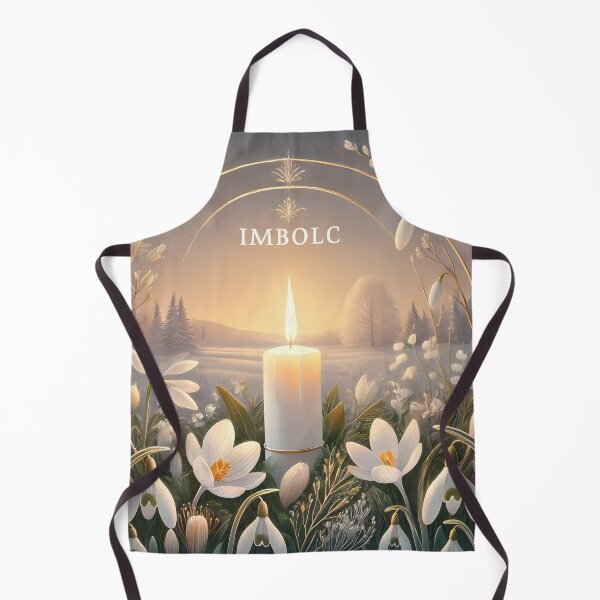 Item preview, Blessed Imbolc - Serene Spring Celebration Greeting Card designed and sold by ArizonaWitches™ .