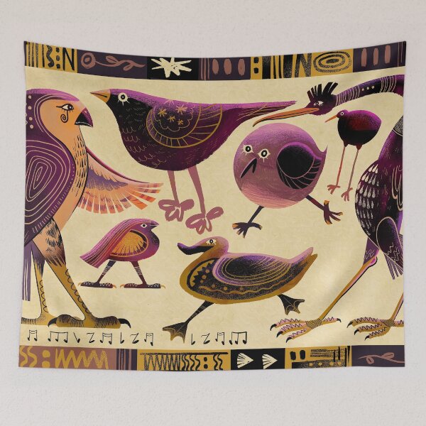 Item preview, A Capella Party designed and sold by Dominique Ramsey illustration.