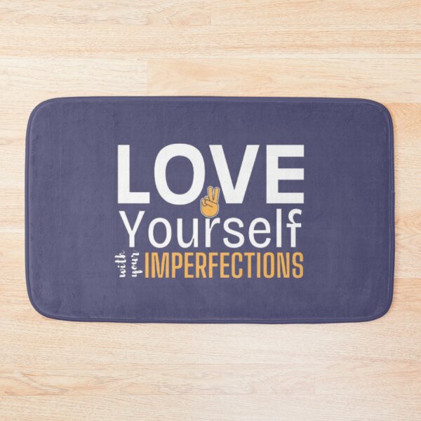 Item preview, Love yourself with your imperfections peace sign graphic inspirational tshirt designed and sold by neliswaj.