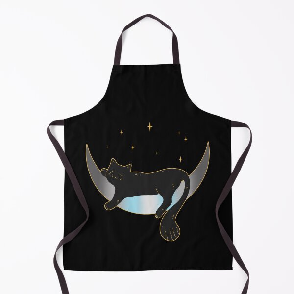 Item preview, Demiboy Cat Moon Space LGBT Pride Flag designed and sold by Clara Hollins.