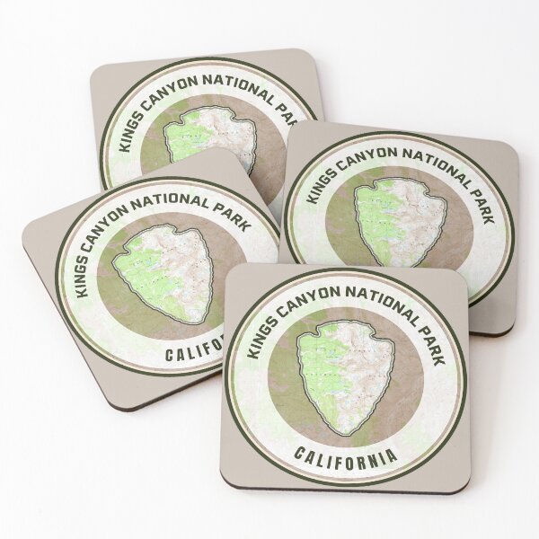 Item preview, Souvenir Map - Kings Canyon National Park designed and sold by Willz Designz.