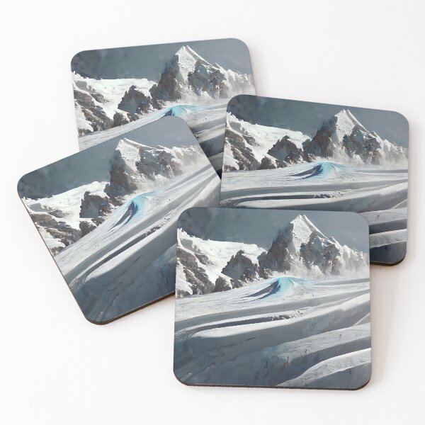 Item preview, Winter Mountain Majesty: Icy Peaks and Snowy Terrain designed and sold by Amr Siam.