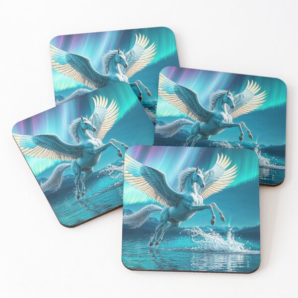 Item preview, Hybrid Pegasus Skimming a Lake designed and sold by Skye Ryan-Evans.