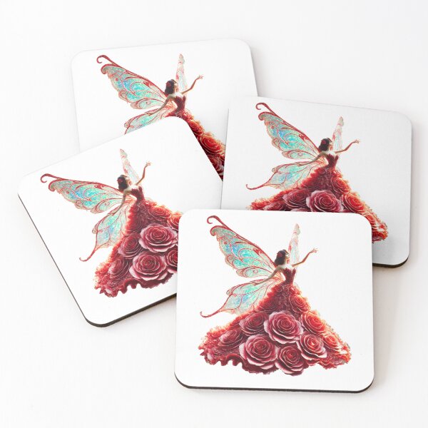 Item preview, The Scarlet Fairy Bloom - mirror image designed and sold by WheelieGdArt.
