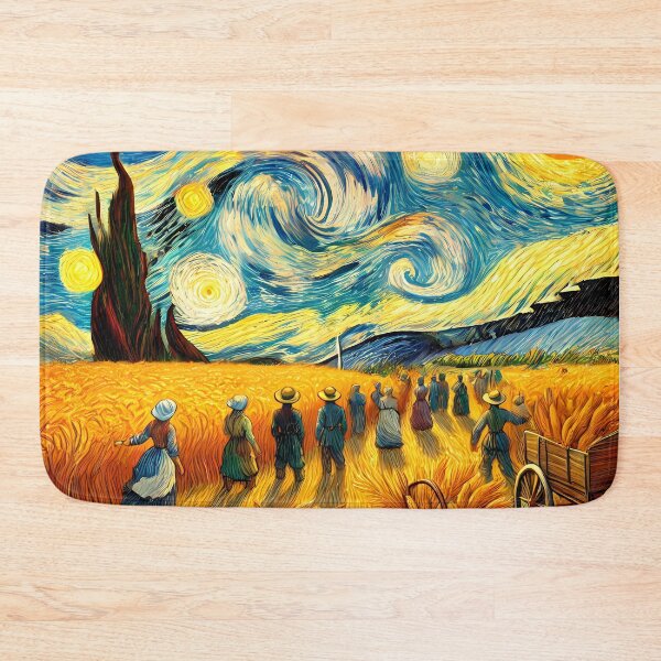 Item preview, Lammas First Harvest - Van Gogh Style Landscape designed and sold by ArizonaWitches™ .