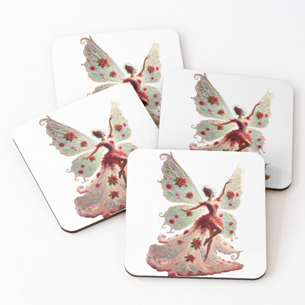 Item preview, The Regal Rose Fairy - mirror image designed and sold by WheelieGdArt.