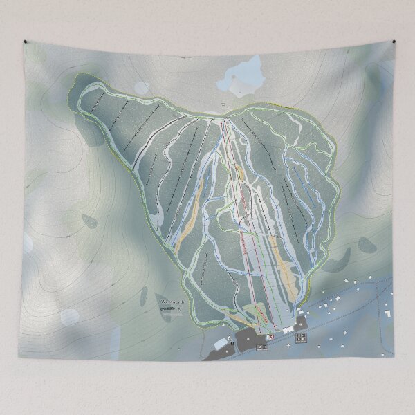 Item preview, Wentworth Resort Trail Map designed and sold by Mapsynergy.