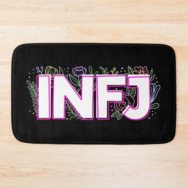 Item preview, INFJ Introvert Label MBTI Personality Type Floral designed and sold by Whatever, Maranda.