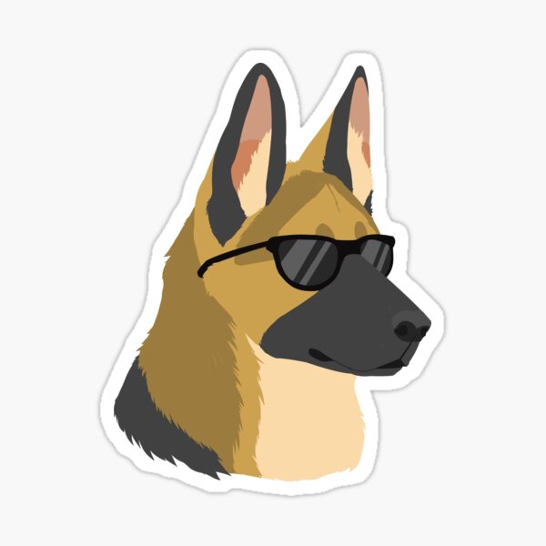 Item preview, Cool German Shepherd designed and sold by atheias.