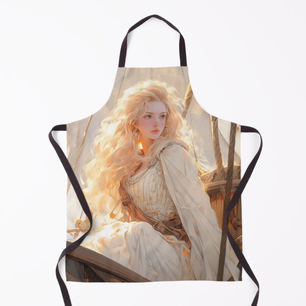 Item preview, Elegant Blonde Maritime Anime Girl designed and sold by bubblegoth.