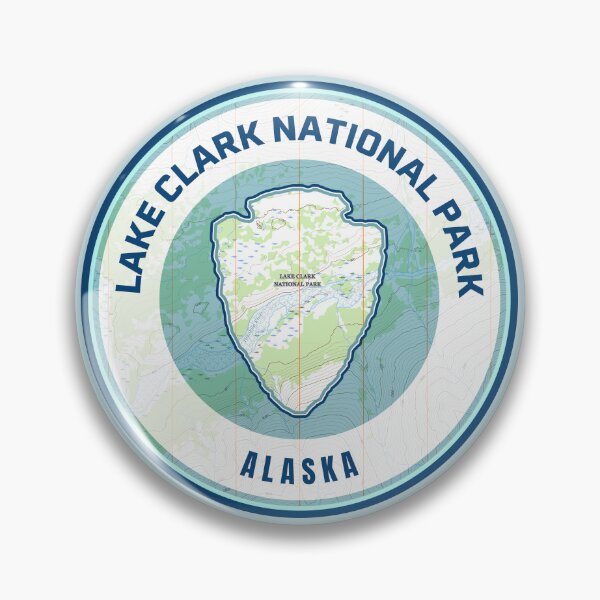 Item preview, Souvenir Map - Lake Clark National Park designed and sold by Willz Designz.