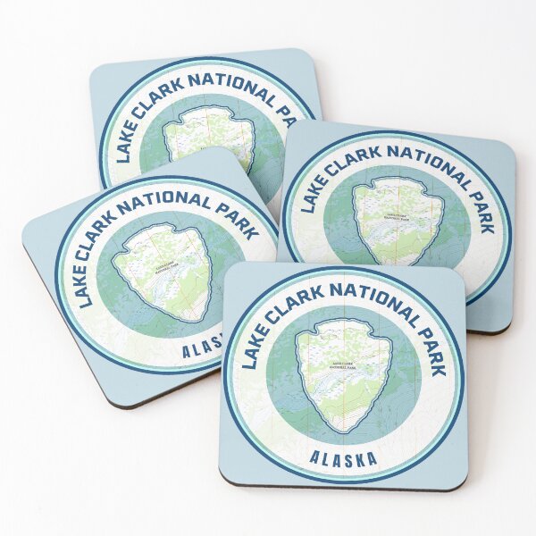 Item preview, Souvenir Map - Lake Clark National Park designed and sold by Willz Designz.