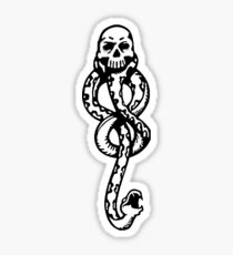 der dunkle Markierungsaufkleber Sticker