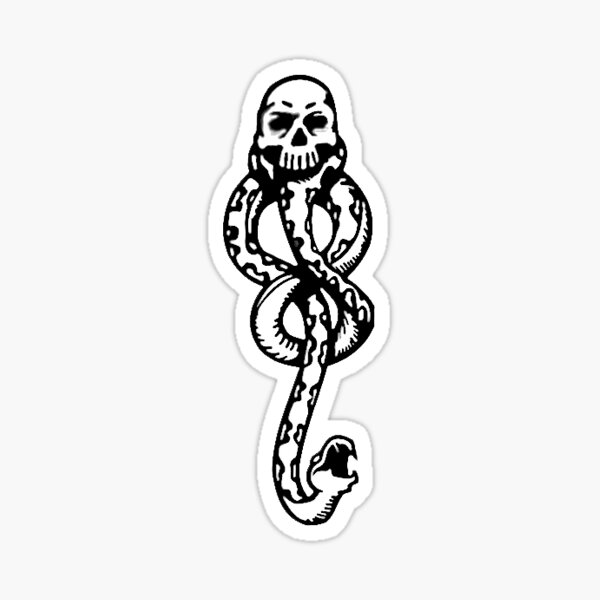 the dark mark sticker Sticker