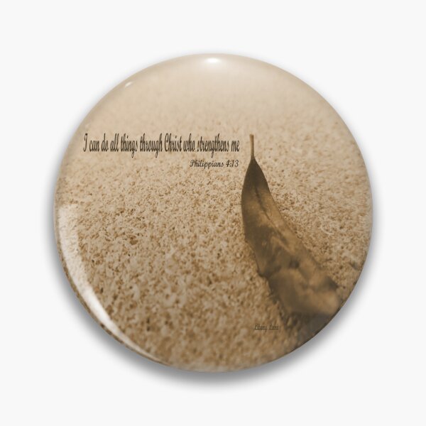 Item preview, Fortitude Philippians 4:13 designed and sold by LitanyLane.