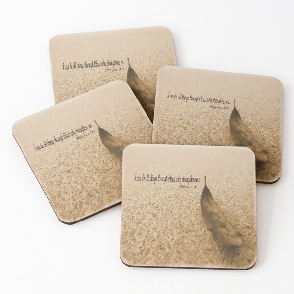 Item preview, Fortitude Philippians 4:13 designed and sold by LitanyLane.