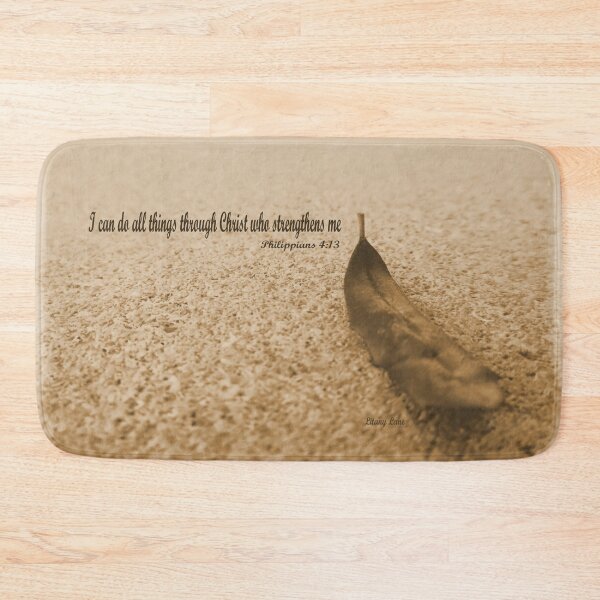 Item preview, Fortitude Philippians 4:13 designed and sold by LitanyLane.