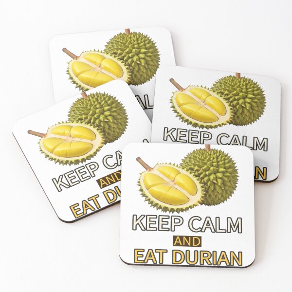 Item preview, Durian: Keep Calm and Eat Durian designed and sold by myDesignElites.