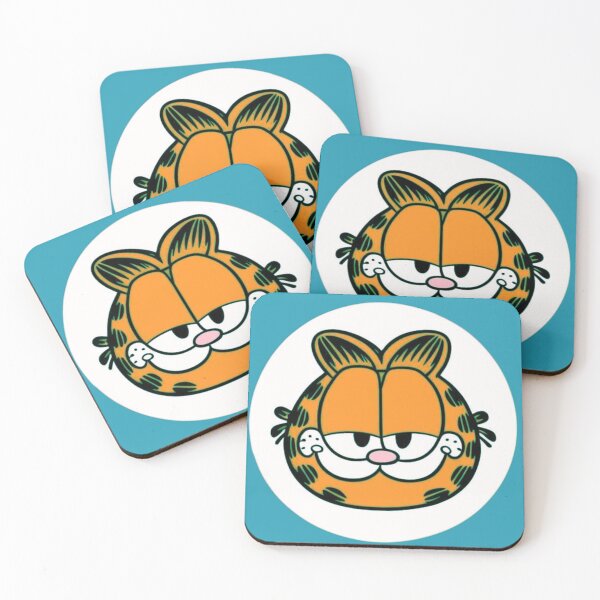 Item preview, Garfield Classic Round Sticker designed and sold by TickledStink.