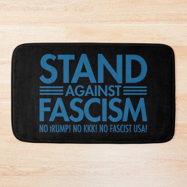 Item preview, Stand Against Fascism - No tRump - No KKK - No Fascist USA - blue designed and sold by Thelittlelord.