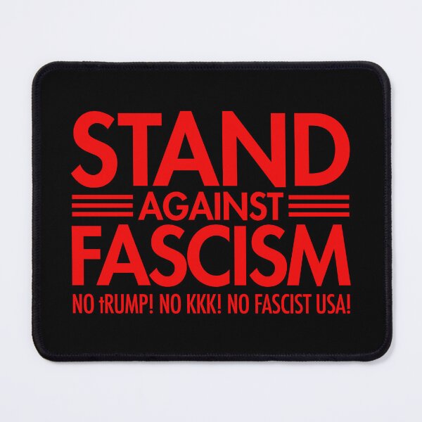 Item preview, Stand Against Fascism - No tRump - No KKK - No Fascist USA - red designed and sold by Thelittlelord.