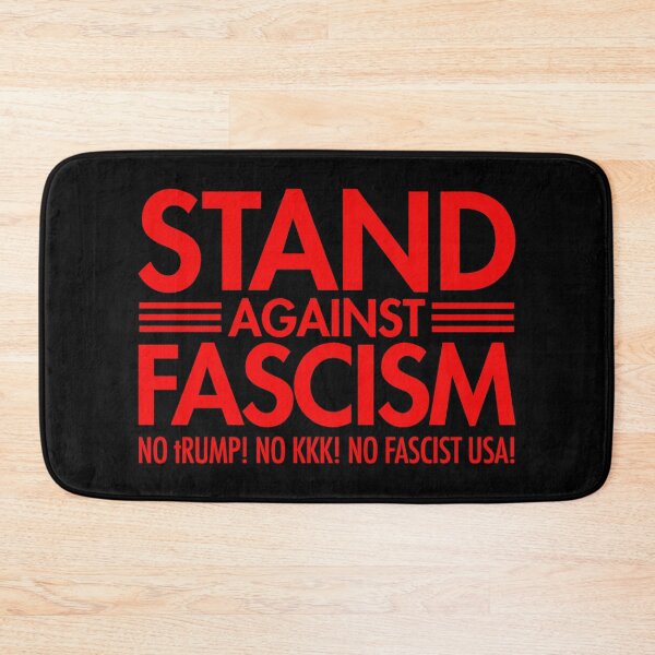 Item preview, Stand Against Fascism - No tRump - No KKK - No Fascist USA - red designed and sold by Thelittlelord.