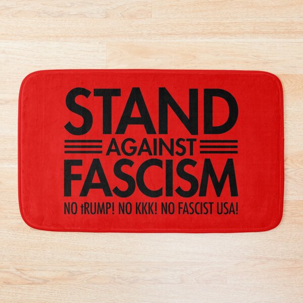 Item preview, Stand Against Fascism - No tRump - No KKK - No Fascist USA - black 2.0 designed and sold by Thelittlelord.