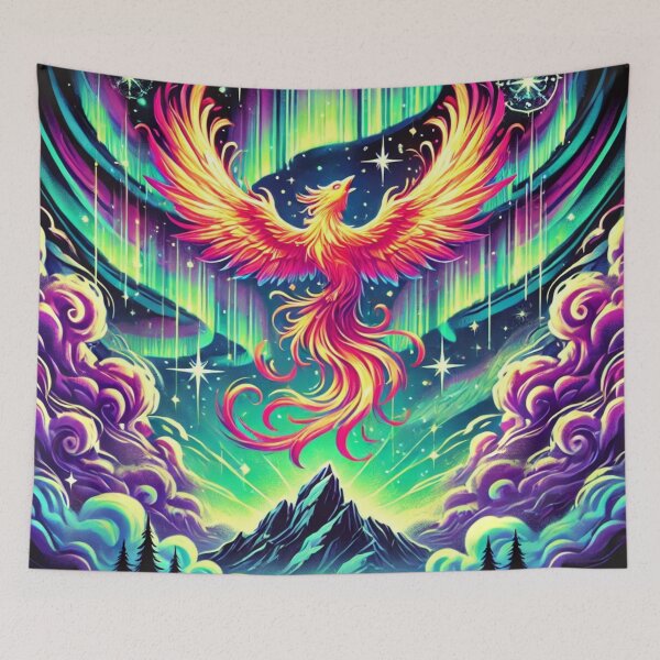 Item preview, Land Of Rising Phoenix Design 1 designed and sold by Dream Bloom Gallery.