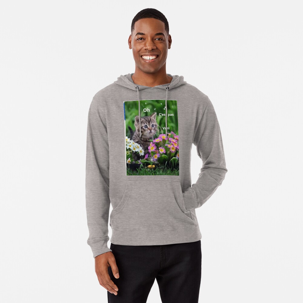 Aperçu de l'œuvre Sweat à capuche léger créée et vendue par charlolo.