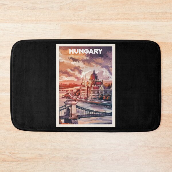 Item preview, Hungary, Travel Art designed and sold by PinkandP.