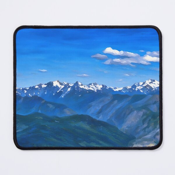 Item preview, Scenic Olympic Mountains (Impressionist) designed and sold by flyscenicair.