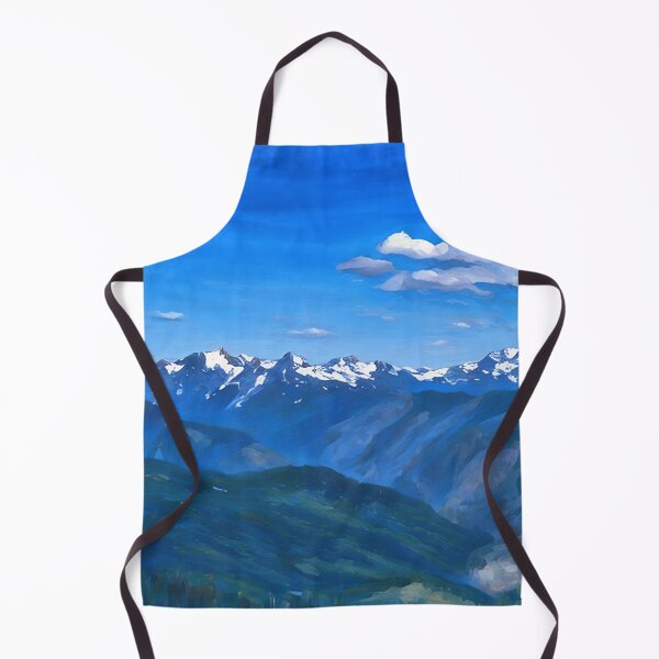 Item preview, Scenic Olympic Mountains (Impressionist) designed and sold by flyscenicair.