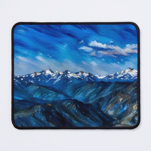 Item preview, Scenic Olympic Mountains (Pastel) designed and sold by flyscenicair.