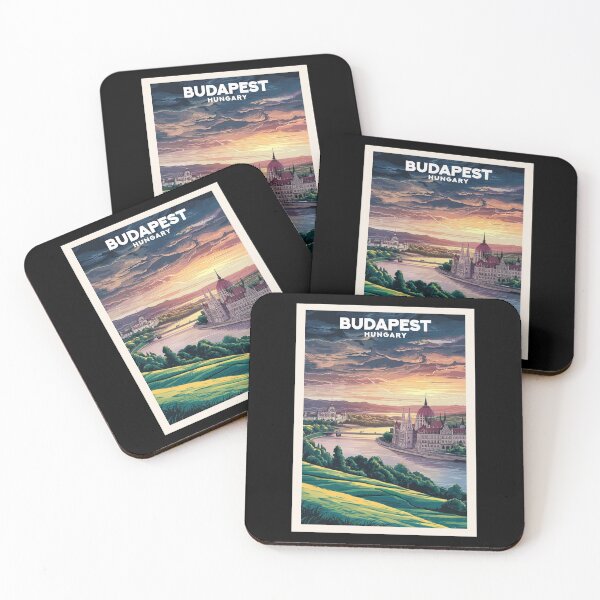 Item preview, Budapest (Hungary), Travel Art designed and sold by PinkandP.