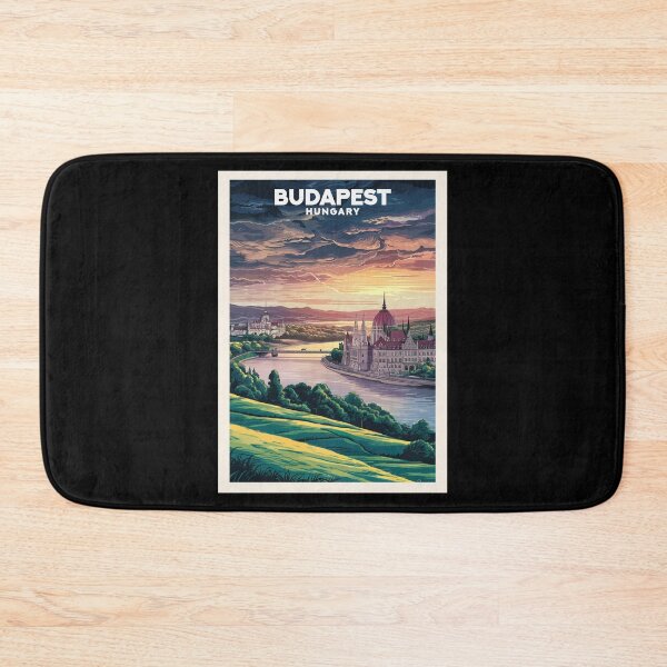 Item preview, Budapest (Hungary), Travel Art designed and sold by PinkandP.