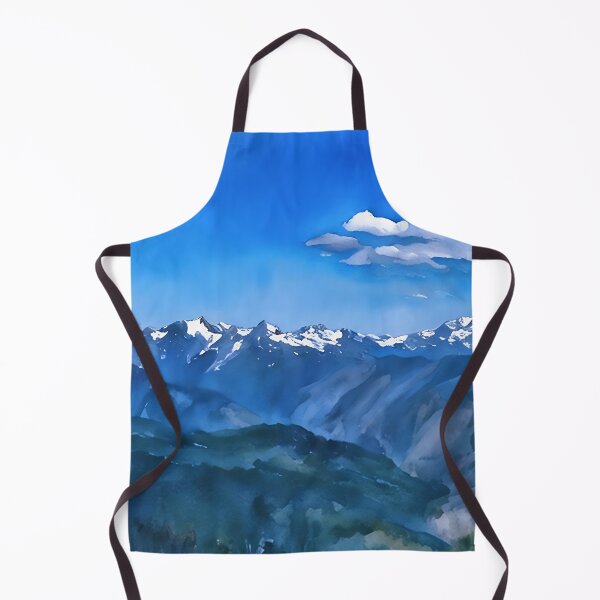 Item preview, Scenic Olympic Mountains (Watercolor) designed and sold by flyscenicair.