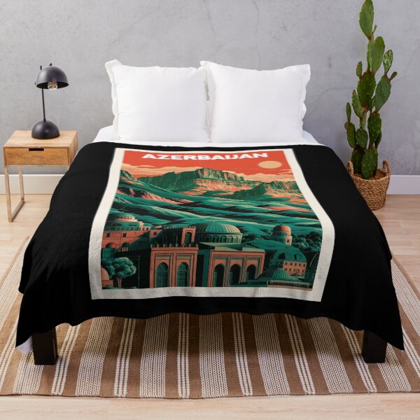 Item preview, Azerbaijan, Travel Art designed and sold by PinkandP.