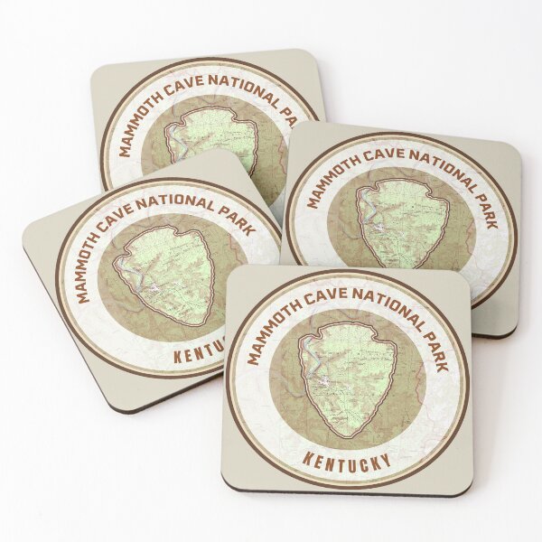 Item preview, Souvenir Map - Mammoth Cave National Park designed and sold by Willz Designz.