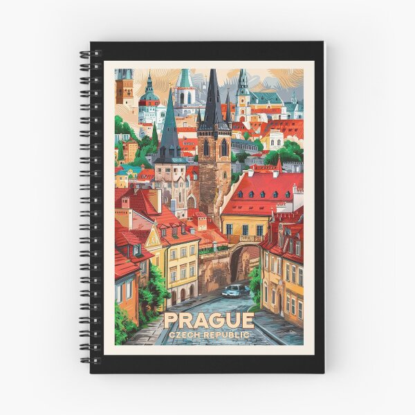 Artikelvorschau, Prag (Tschechische Republik), Reisekunst entworfen und verkauft von PinkandP.