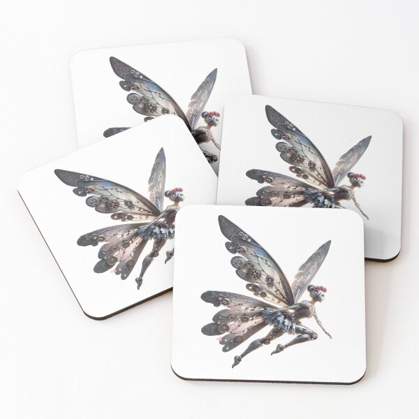 Item preview, Mechanical Marvel Fairy - mirror image designed and sold by WheelieGdArt.