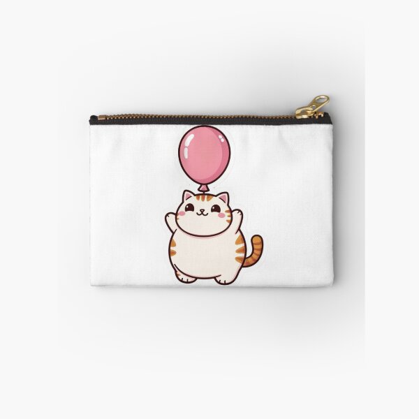 Item preview, Kitty's Pink Balloon designed and sold by TickledStink.