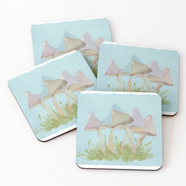 Item preview, A Gathering of Friend - Mushroom Watercolor designed and sold by BGiering.